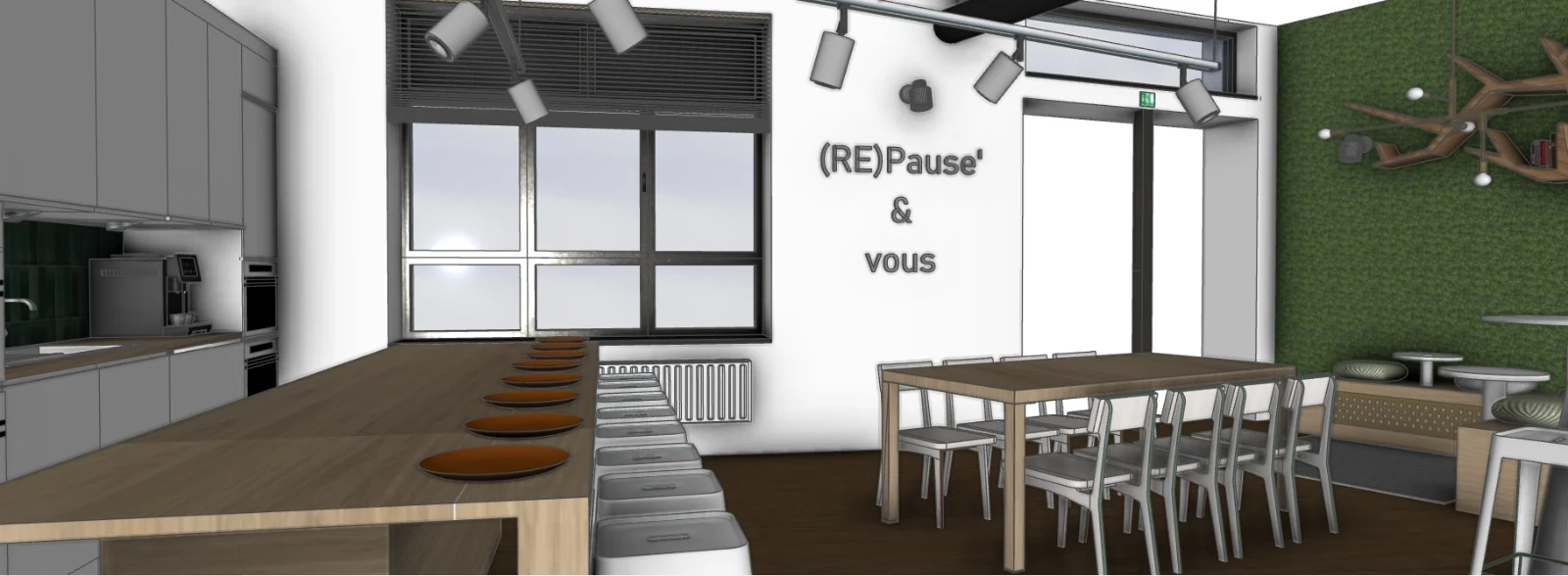 Cafétéria scolaire | refectoire 8