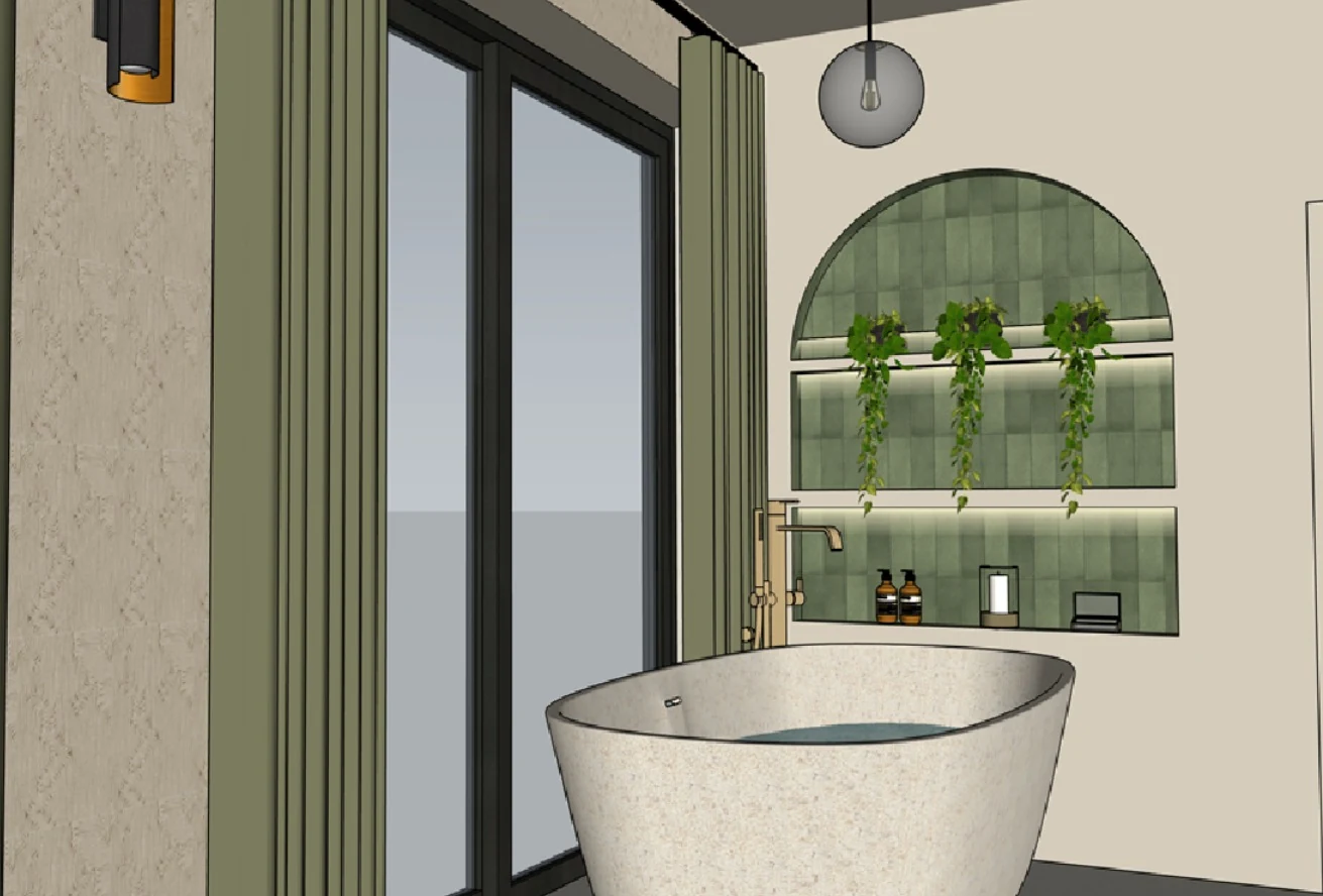 Suite parentale | plan baignoire 3