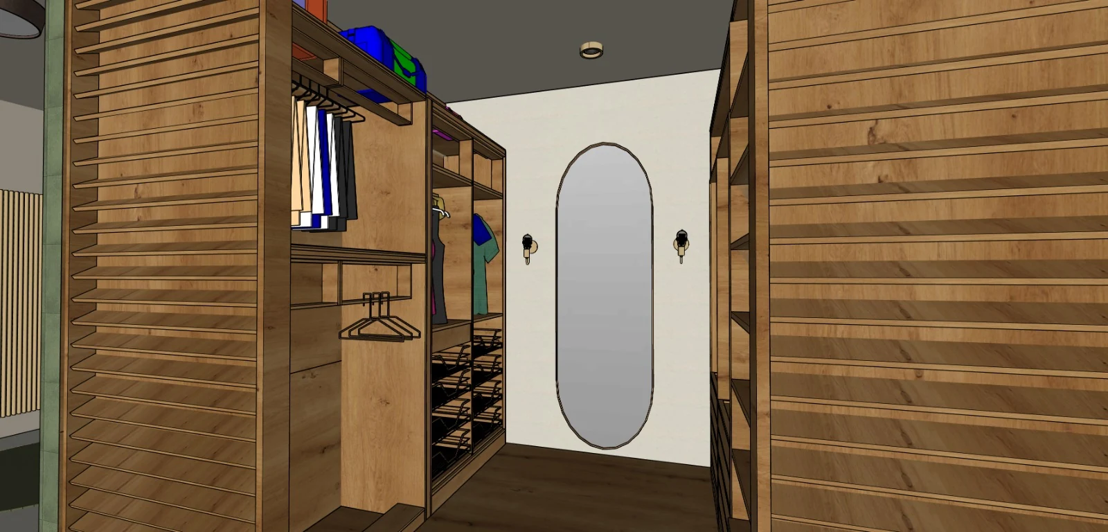 Suite parentale | plan dressing 2